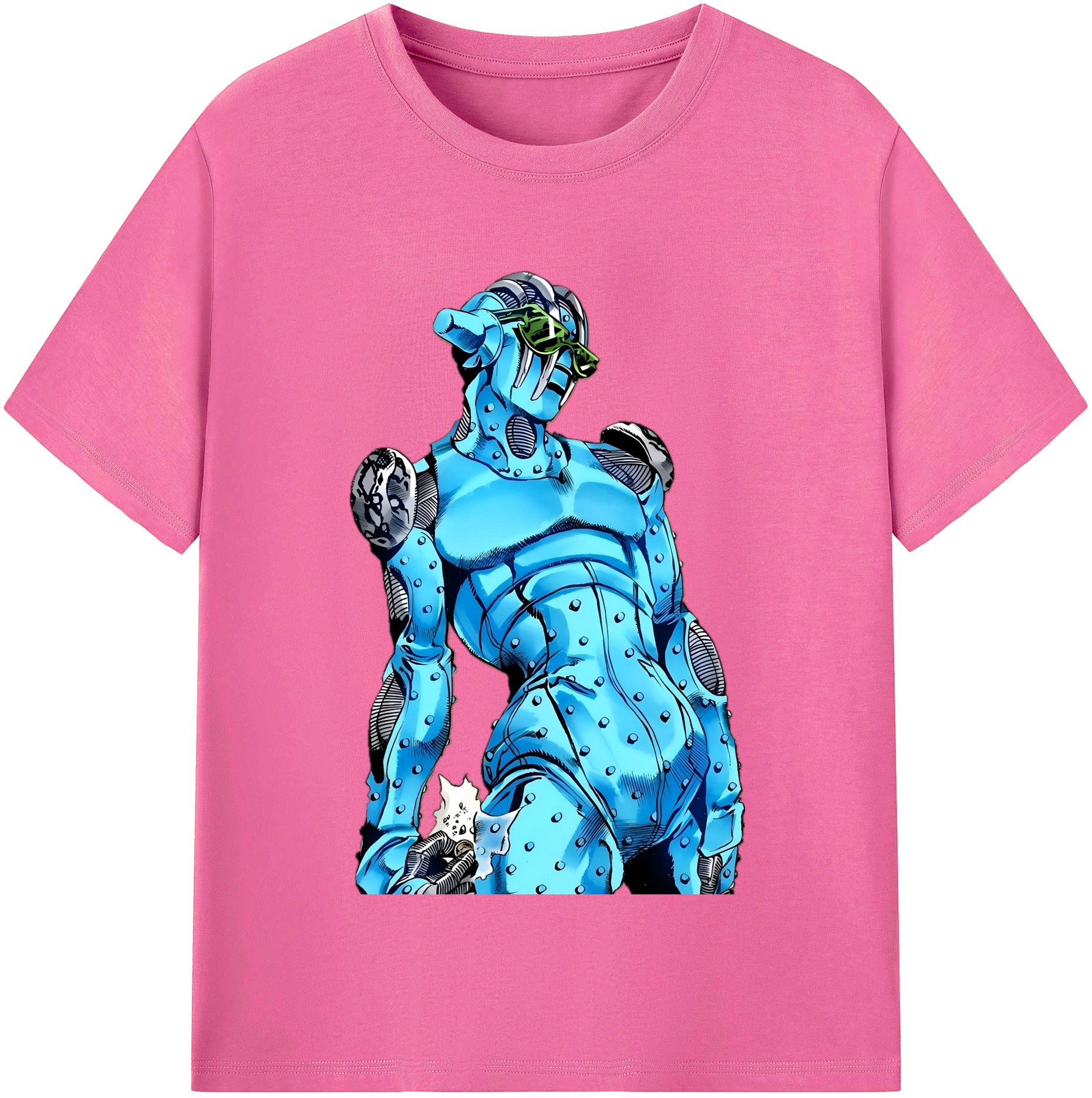 （画像用） ジョジョの奇妙な冒険 JoJo's Bizarre Adventure レディースカジュアルプリントTシャツ（綿100％）